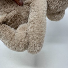 Cloud Island Bear Plush Stuffed Animal Brown Gray Nose Hook Loop Teddy Toy 10″