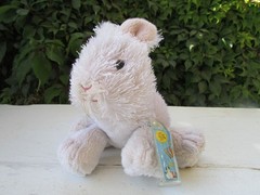 NWT Ganz Webkinz White Rabbit HM078 Sealed Unused Code Plush Stuffed Toys Bunny