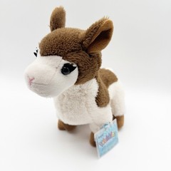 Ganz Webkinz Two Toned LLAMA Brown & Tan HM873 Stuffed Plush Sealed Code