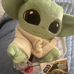 Hasbro Star Wars Grogu The Child Plush Stuffed Alien Green Beige 2020 Tags