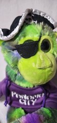 The Petting Zoo Green Pirate Monkey Plush Stuffed Hugging Animal Toy Panama City