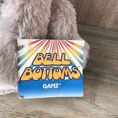HERITAGE COLLECTION BY GANZ Bell Bottoms 10” Elephant Plush H6022 With Tags! EUC