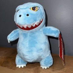 Kidrobot Exclusive Godzilla Phunny Plush Blue JKIU NWT Warner Brothers 1718B