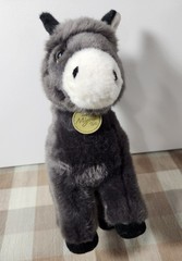 Aurora Miyoni Tots Lifelike Realistic Donkey Foal Plush Stuffed Animal Toy