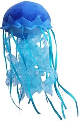 Lifelike Jellyfish Stuffed Animal – 14.2″ Plush Toy for Imaginative Play