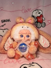 Mocici: Sugar Heart Warm Whispers: Pink Bunny Plush Pendant Blind Box