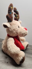 Hug Me Animated Reindeer Christmas Holiday Plush Sings Jingle Bell Rock