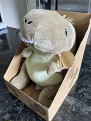 Little Toasties New Zealand Stuffed Animal Dinosaur NIB Microwavable Heat & Hug