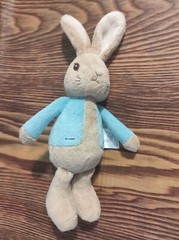 plush rabbit Peter Soft toy Beatrix Potter height 21cm.