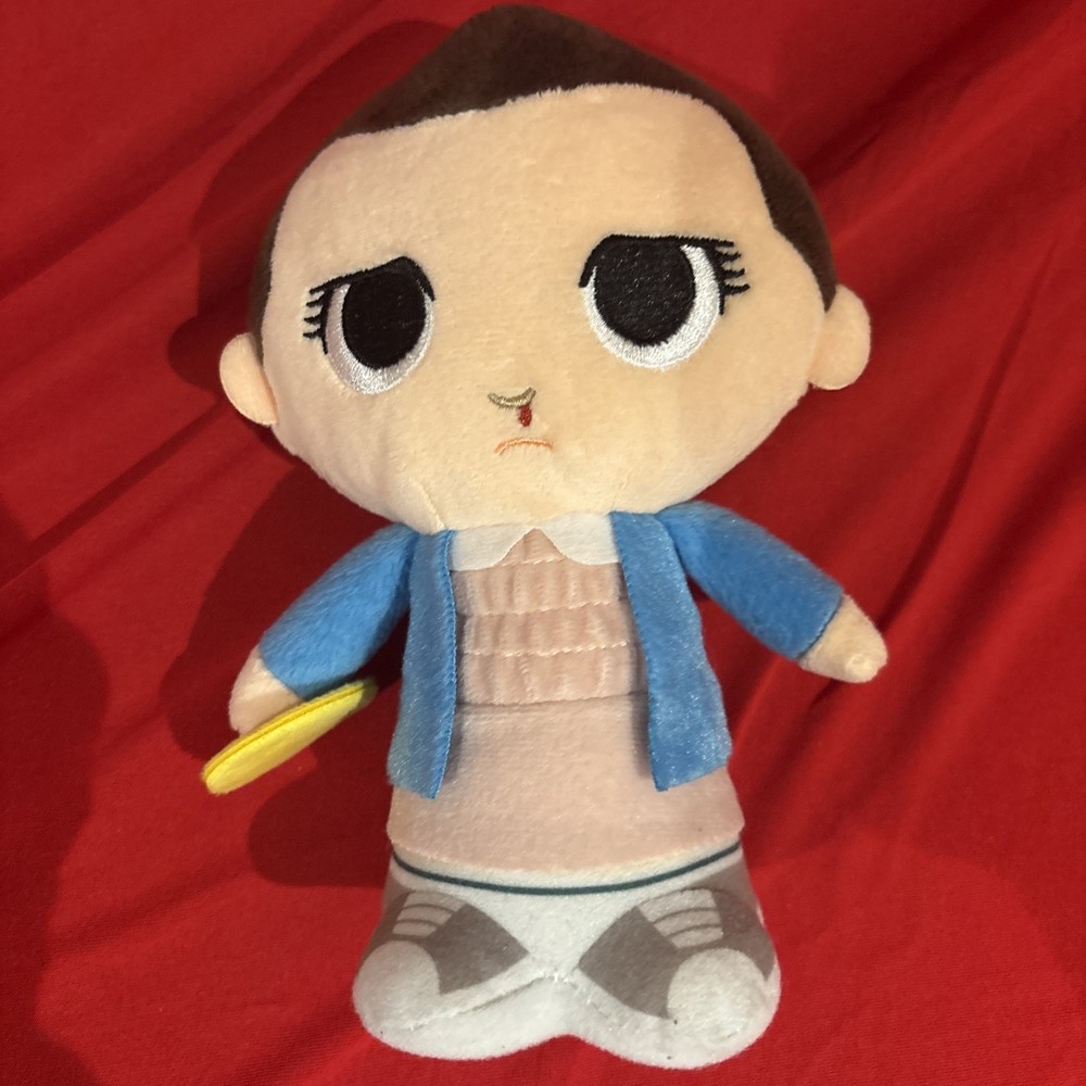 Stranger Things Eleven Plush – 8-Inch Soft Plush with Special Embroidery