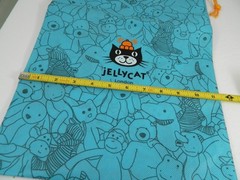 Jellycat London Dust Protective Bag Drawstring Graphic Print 15 x 11 In Storage
