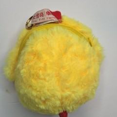 Baby Three Chick Plush Keychain Small Yellow Pink Red Easter 2024