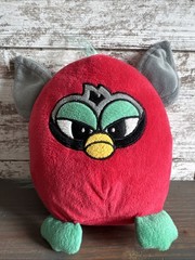 2015 Toy Factory Hasbro Angry Red Furby Connect Jumbo Plush Toy 14″