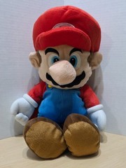 Brand New Rare 2010 Nintendo Super Mario 3D 18 Inch Plush Backpack Travel Bag