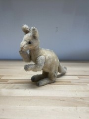 Vintage Stuffed Joey Kangaroo 1950s-1960s Unbranded Plush Toy