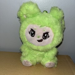 LaBabies Plush Jeychain ZUZU Green Tiktok Viral Monster Bag Charm Backpack Clip