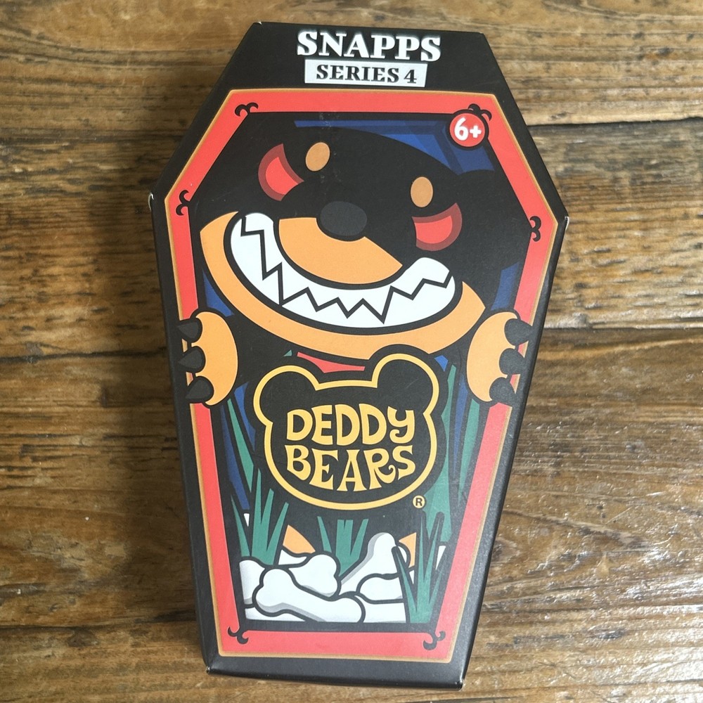 NEW IN BOX! SEALED 2024 Innov8 Deddy Bears 6in. Series 4 Snapps Plush Horror Toy