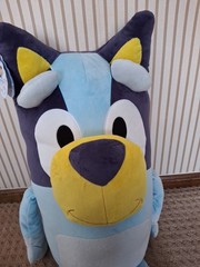 New HUGE Bluey My Size Bluey Stuffed Plush, 32 Inch Tall, Ages 3+