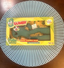 NEW Gumby Clayboy Claymate of the Year Poseable Plush Doll 9” Soft Flexible