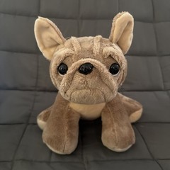 Cuddle & Calm Plush Brown Bulldog Relaxation Stuffed Animal Plushies