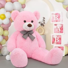 MaoGoLan Giant Teddy Bear 4 Feet,Adorable and Cuddly Big Teddy Bear Stuffed A…