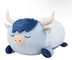 Squishmallows Sleepamallows Toro Blue Highland Cow 18-Inch Plush