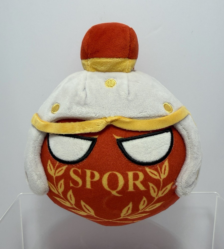 Makeship Drew Durnil Countryball Roman Empire Ball Limited Plush 1/2280 MADE