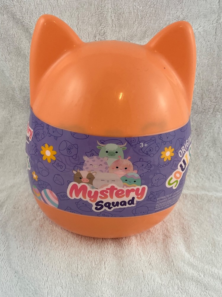 Squishmallows – Mystery Squad – 2023 Easter Egg – 8″ Plush – New – Orange