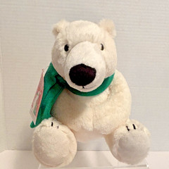 2014 Bath & Body Works Snowball Polar Bear Plush Limited Edition NWT 6″