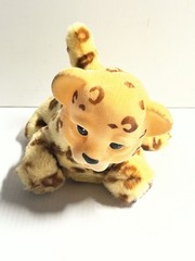 Zoo Borns 1994 Vintage Baby Tiger Cub Plush Toy Doll (Ed Kaplan) New Batteries