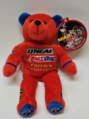 2000 DreamCo Extreme Bear Mike Larocco #5 Motocross Toy Plush Moto-X 9” New Rare