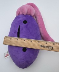 I Heart Guts Ovary Plush Ova Achiever Purple Pink Educational Toy
