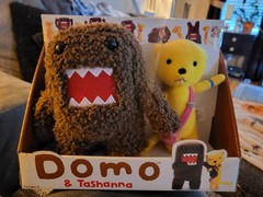 Domo and Tashanna 2- Pack 2008 Super Rare Plush