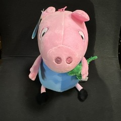 RARE ABD Ltd Peppa Pig George’s Green Dinosaur Soft Stuffed Plush Dolls 12″ NWT