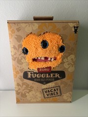 ZURU Fuggler Funny Ugly Monster Plush Toy | VACAY VIBES | Orange Reek-O | No 159
