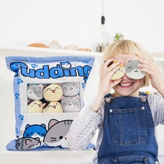 Cute Plush Pillow Throw Pillow Removable Stuffed Animal Toys Creative Gifts f…
