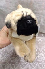 WILDLIFE ADVENTURES Bring Home the Adventure 7PLSH281 Plush Toy PUG 12″ Dog