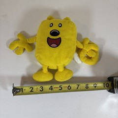 Fisher-Price Wow Wubbzy Plush Stuffed Animal Yellow Curly Tail 2008 7in