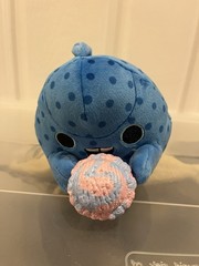 ZURU Snackles Series 3 Plush Olivia PARROTFISH Baskin Robbins Ice Cream Toy Fish