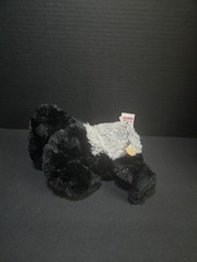GANZ Webkinz Silverback Gorilla Bean Bag Plush Stuffed Animal Toy HM335