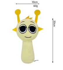 Sprunki Incredibox Plush Yellow Oren Stuffed Animal Toy 8″ Spunki Fan Gift NEW