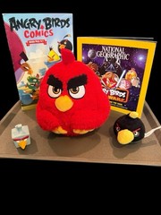 Angry Birds: Plush, Finger Puppet, Figure, Nat’l Geographic Book, Comic Book