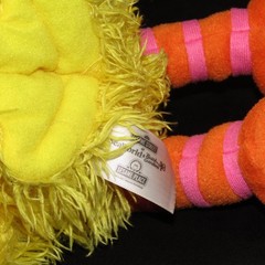 Big Bird Sesame Street Place Workshop Sea World Busch Gardens 15″ Tall Plush