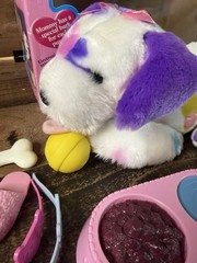 VINTAGE 2001 PUPPY MAGIC INTERACTIVE PUPPY FAMILY 33540 TOYBIZ