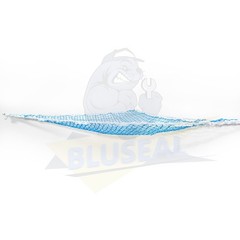 Blue Toy Hammock Net W/ LED Light Kids Toy Storage Organizer Stuffed Animal
