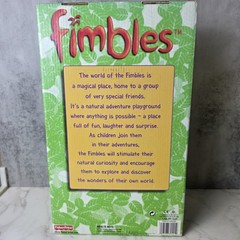 RARE FISHER PRICE FIMBO FIMBLES 2002 PLUSH TOY NEW IN BOX – BOX WEAR