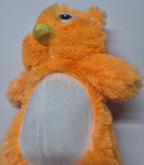 Ollie The Owl Plush Toy With White Belly and Pink Feet 12″
