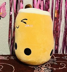 New but no tag Bubble Tea Plush Pillow Mini Kawaii Soft and Comfortable Boba Tea