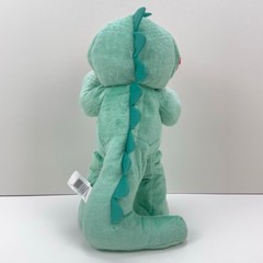Sesame Street Just Play Elmo Dinosaur Stunt Plush Teal T-Rex Costume Toy WORKS