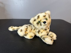 Dakin Leopard Plush 1976 Stuffed Beanie Doll Toy Figure Vtg Cat Kitten Cheetah